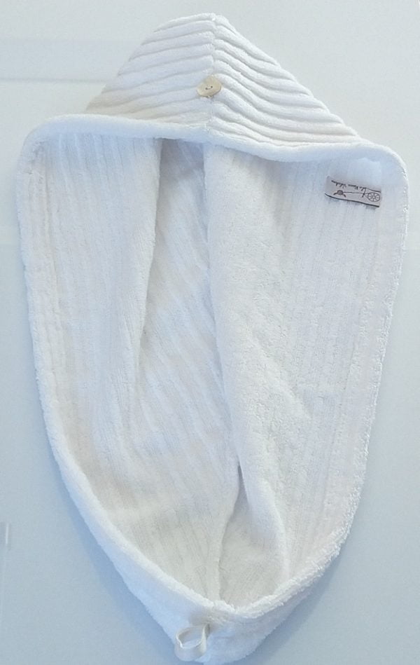 Alt=”Quick drying hair towel”